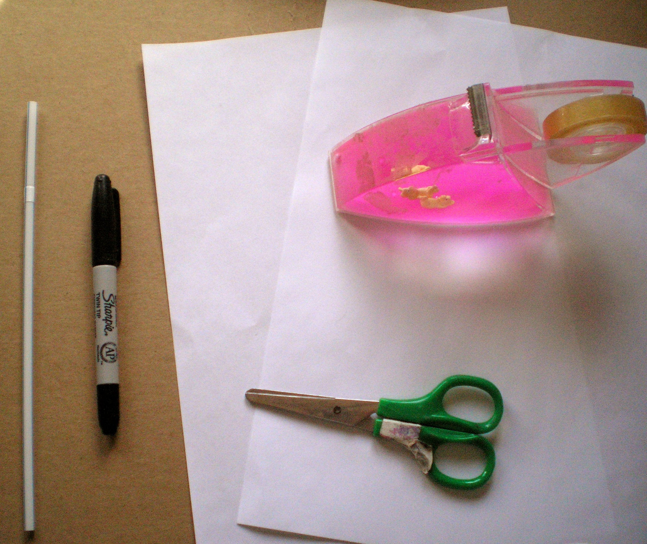 Launchable Drinking Straw Planes 6 Steps Instructables