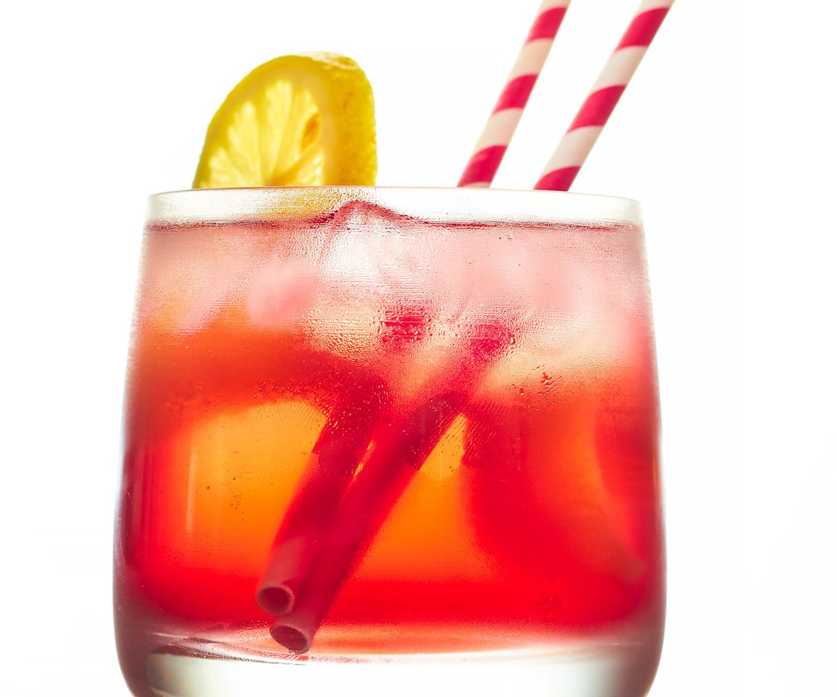 Cranberry, Elderflower and Rose Spritzer