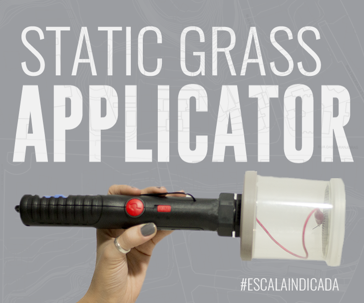 Static Grass Applicator