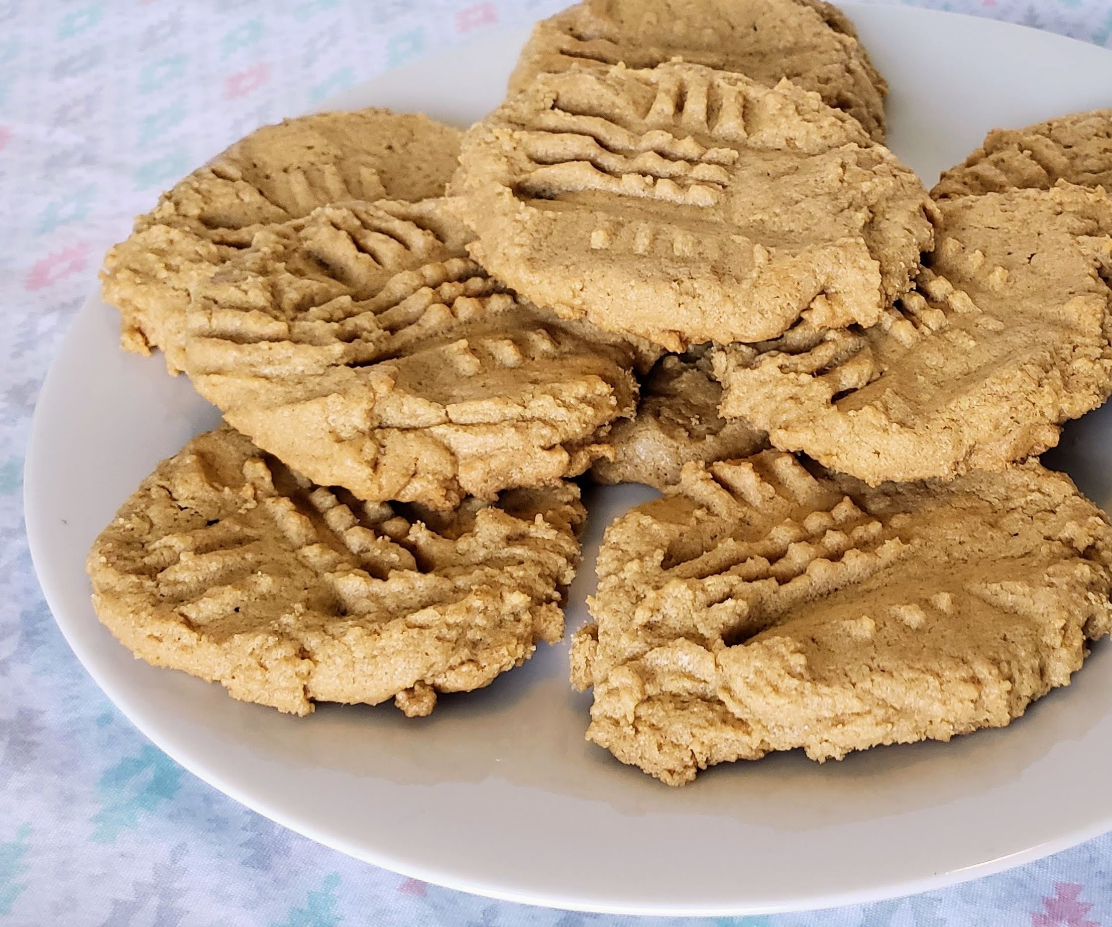 3 Ingredient Flour-less PB Cookies