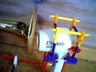 Trumpet Stand With Electric Warmer