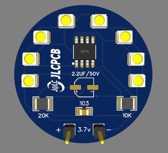 NE555 Make Simple SMT Project –JLCPCB