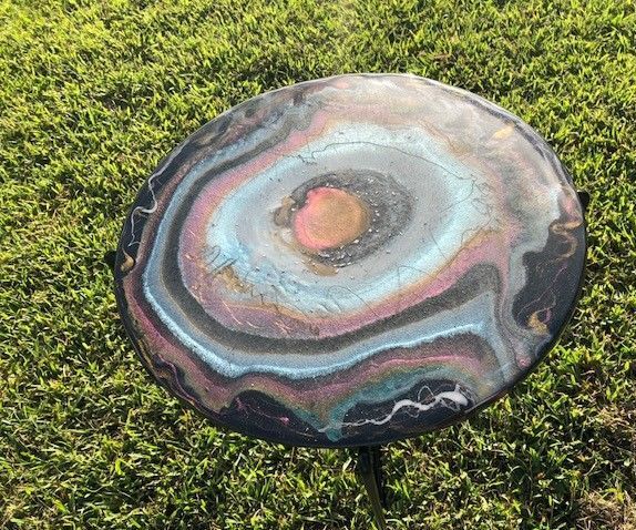 Resin Moon Ring Table 