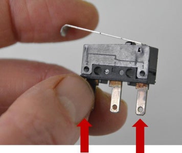 Find and Characterize a Lever Micro-switch