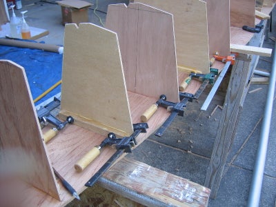 Glue Bulkheads to the Deck