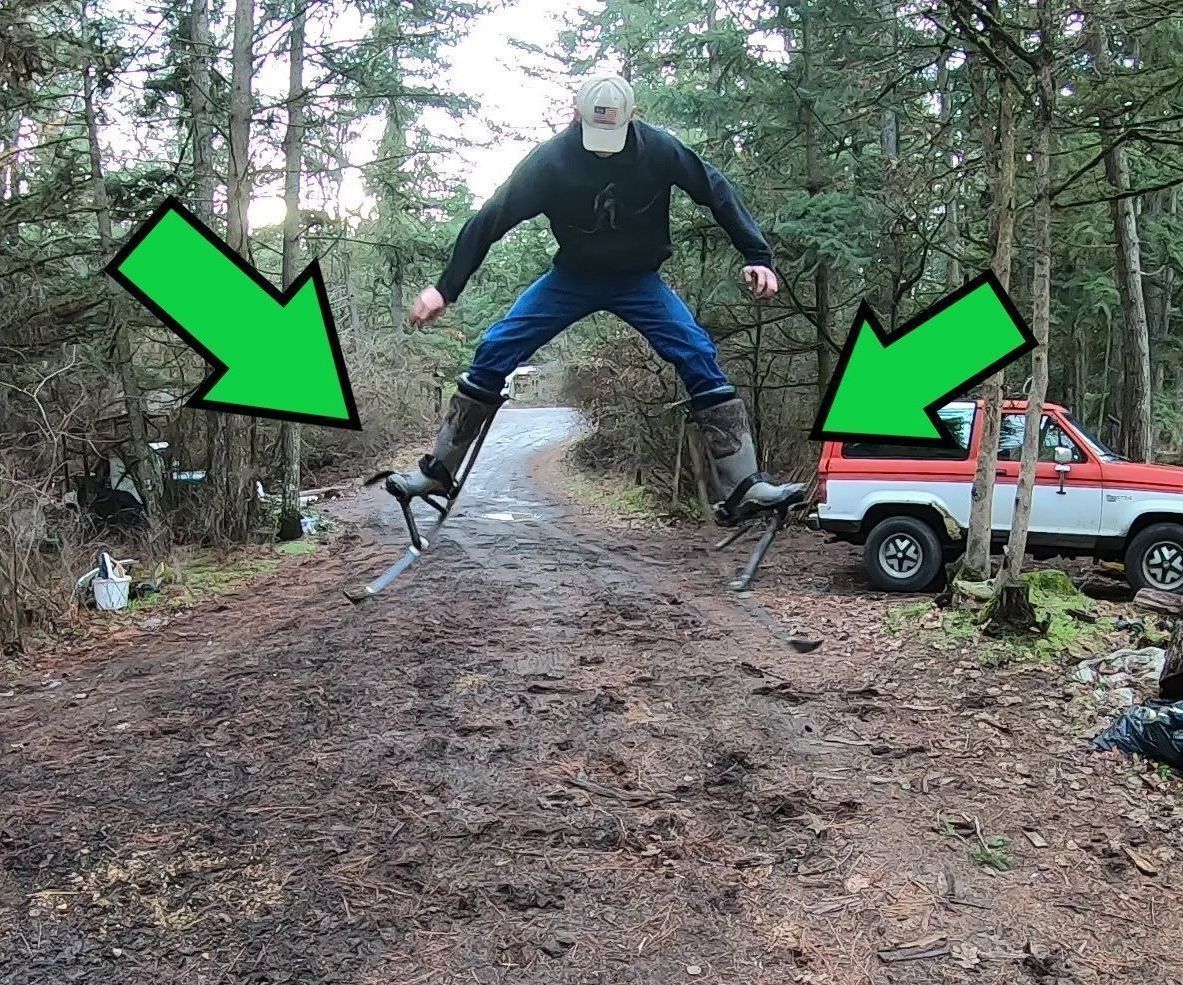 How to Build Real Fully-Functional Jump Stilts From Scratch!