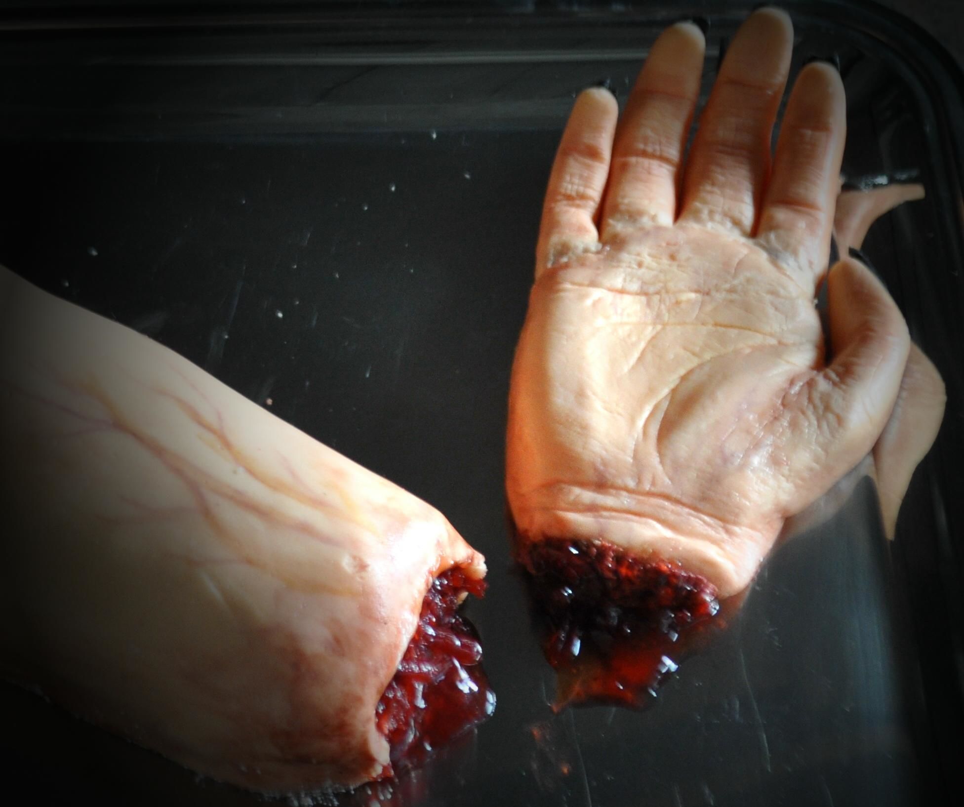 Severed Hand Cake
