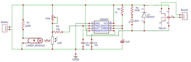Circuit Diagram and Connections