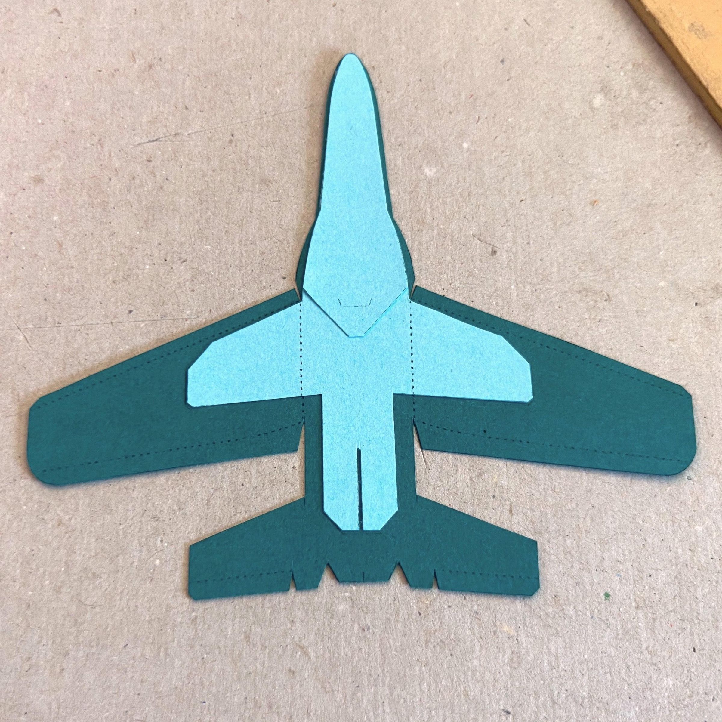Tiny Jet Card Stock Glider W/ 4th Gen Style 9 Steps (with Pictures