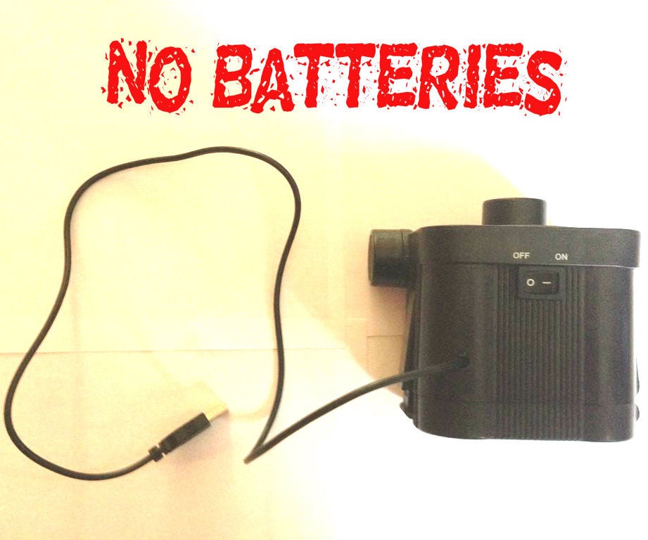 USB Powered Air Mattress Pump Instructables