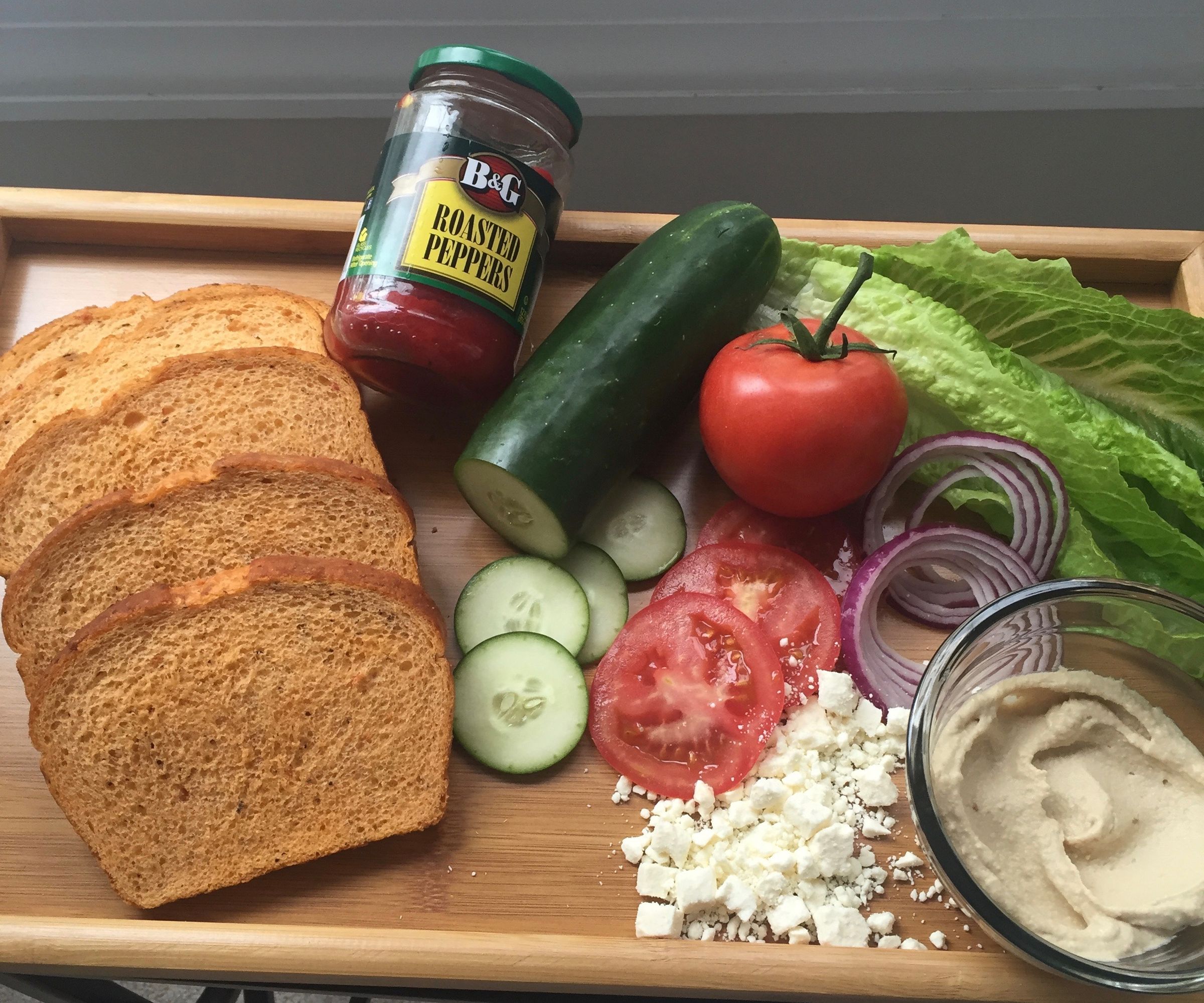 Mediterranean Tomato Basil Sandwich Recipe With Sweet Piquanté Pepper