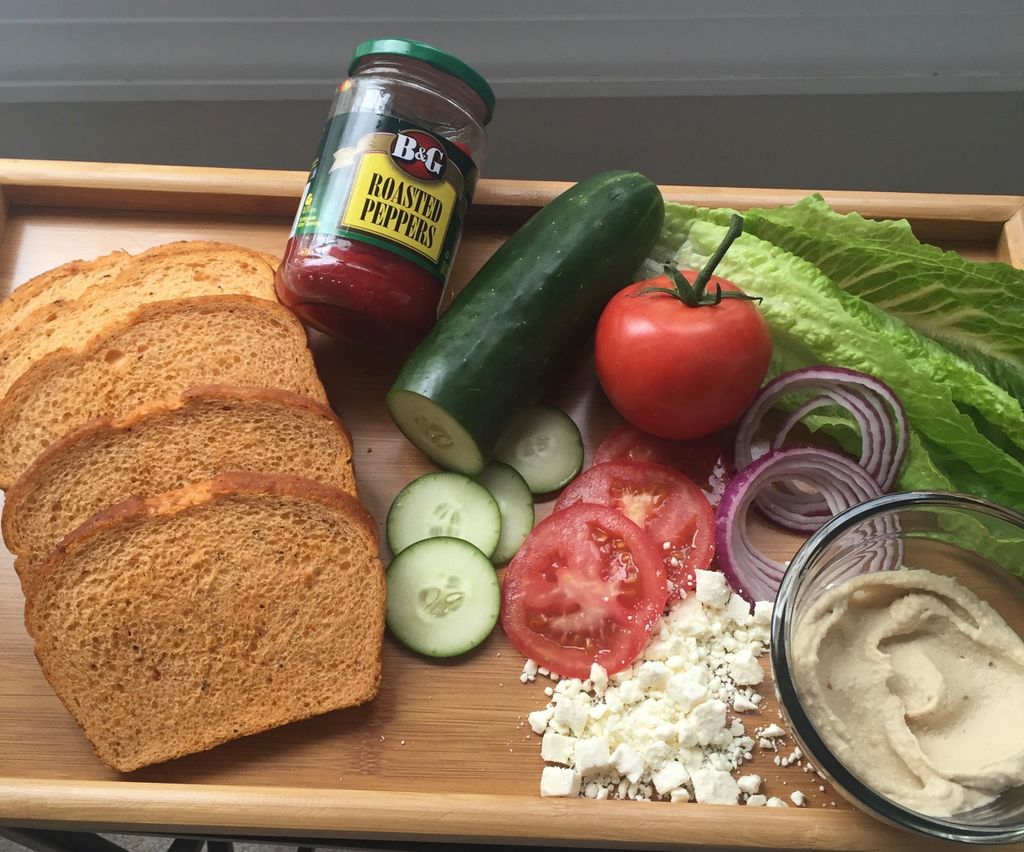 Mediterranean Tomato Basil Sandwich Recipe With Sweet Piquanté Pepper