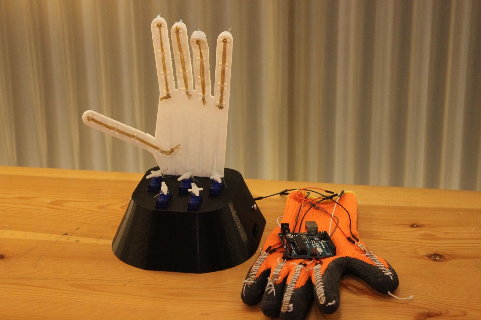Instructables Hand Controllable Robotic Hand With Flex Sensors & Servos : 8 Steps (with ...