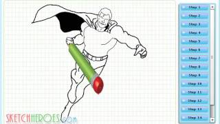 How to Draw Superman