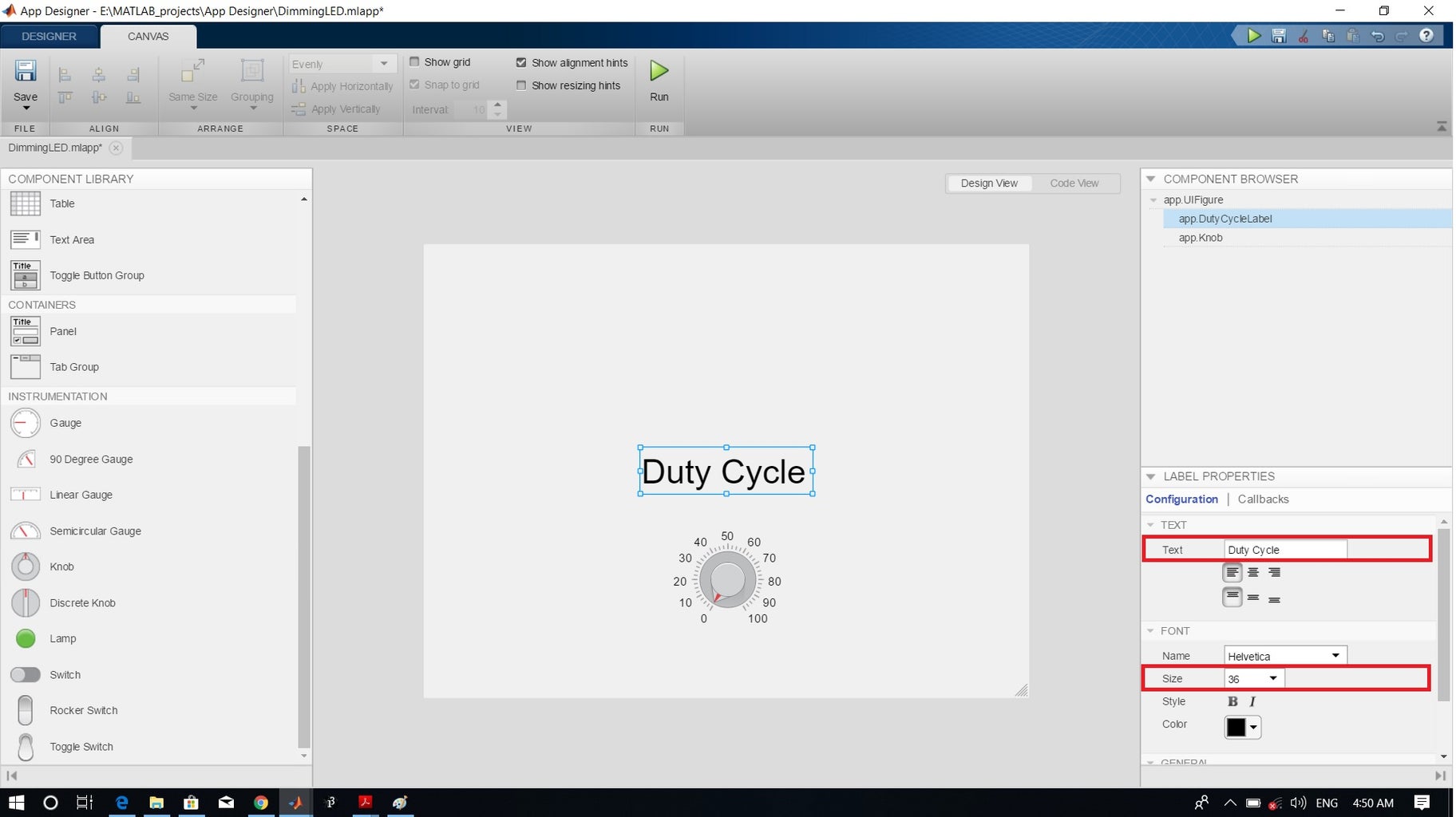Using MATLAB App Designer With Arduino : 5 Steps - Instructables