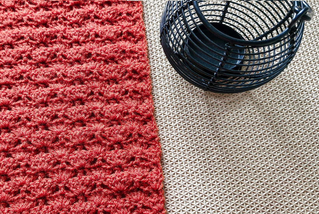 Easy Textured Crochet Halloween Table Runner