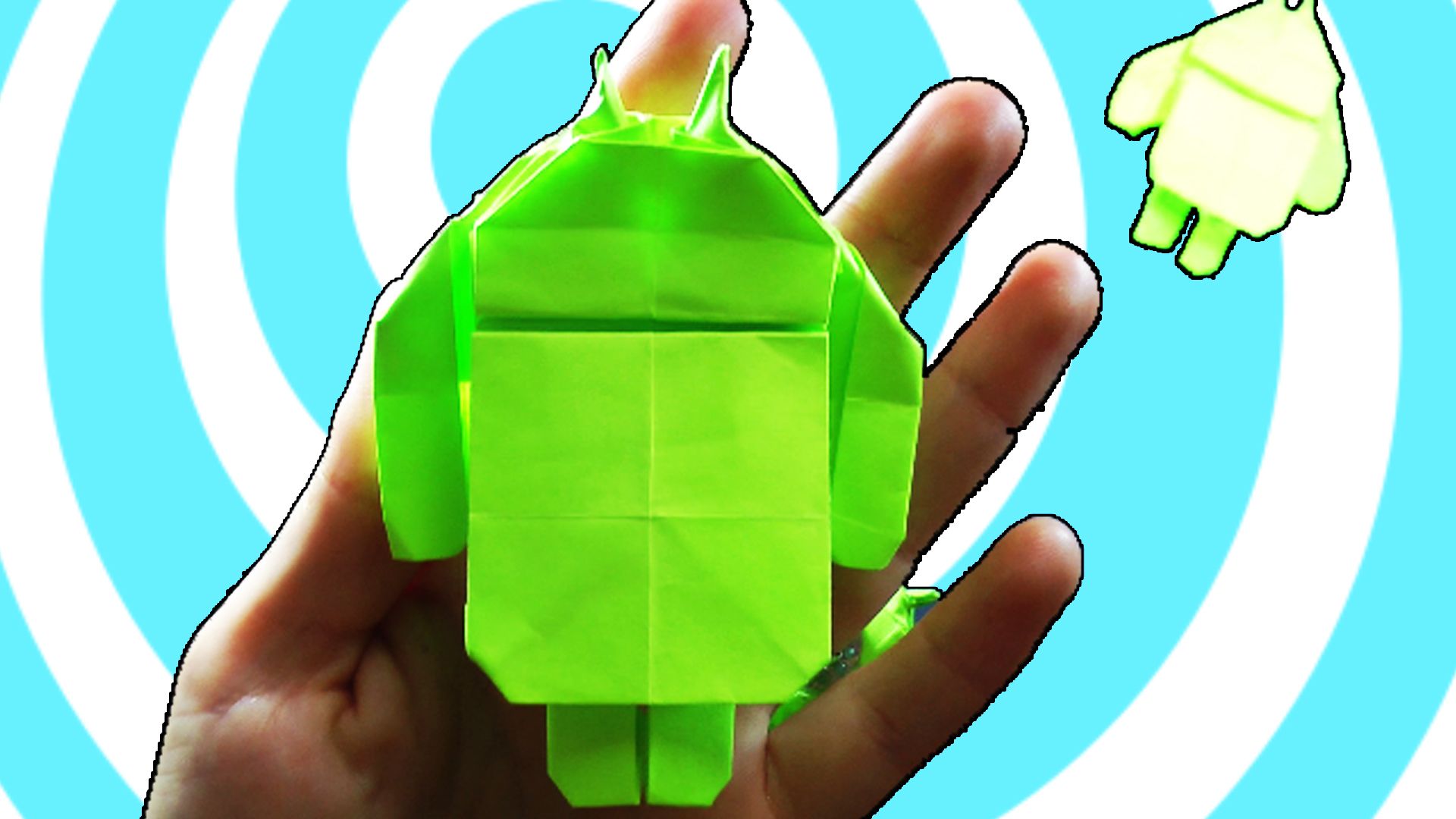 Origami Android Robot - Advanced Level