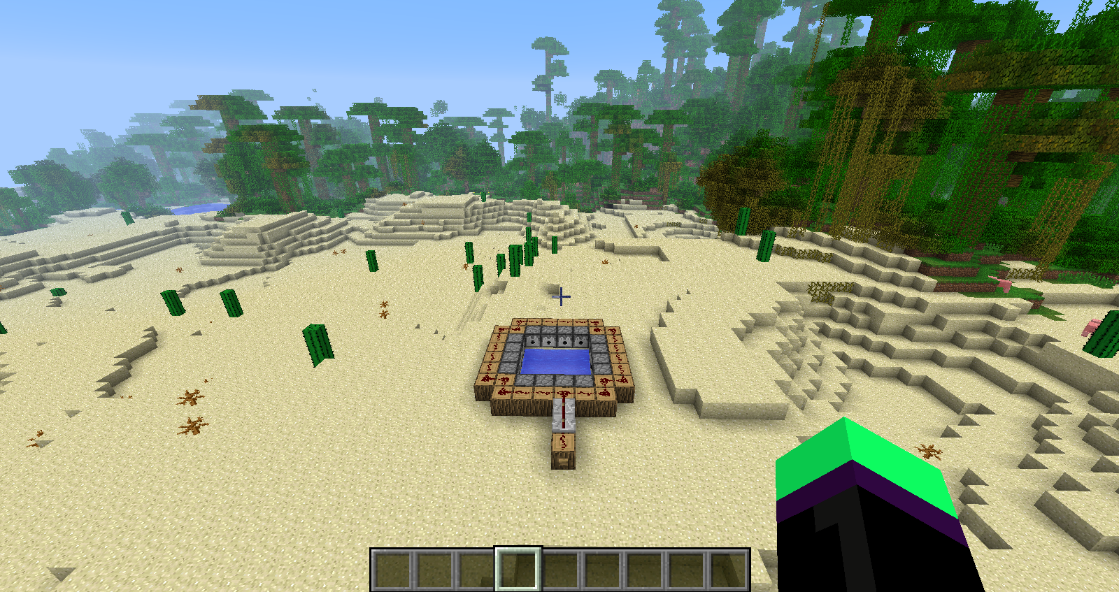 Minecraft Human launching tnt cannon (simple)