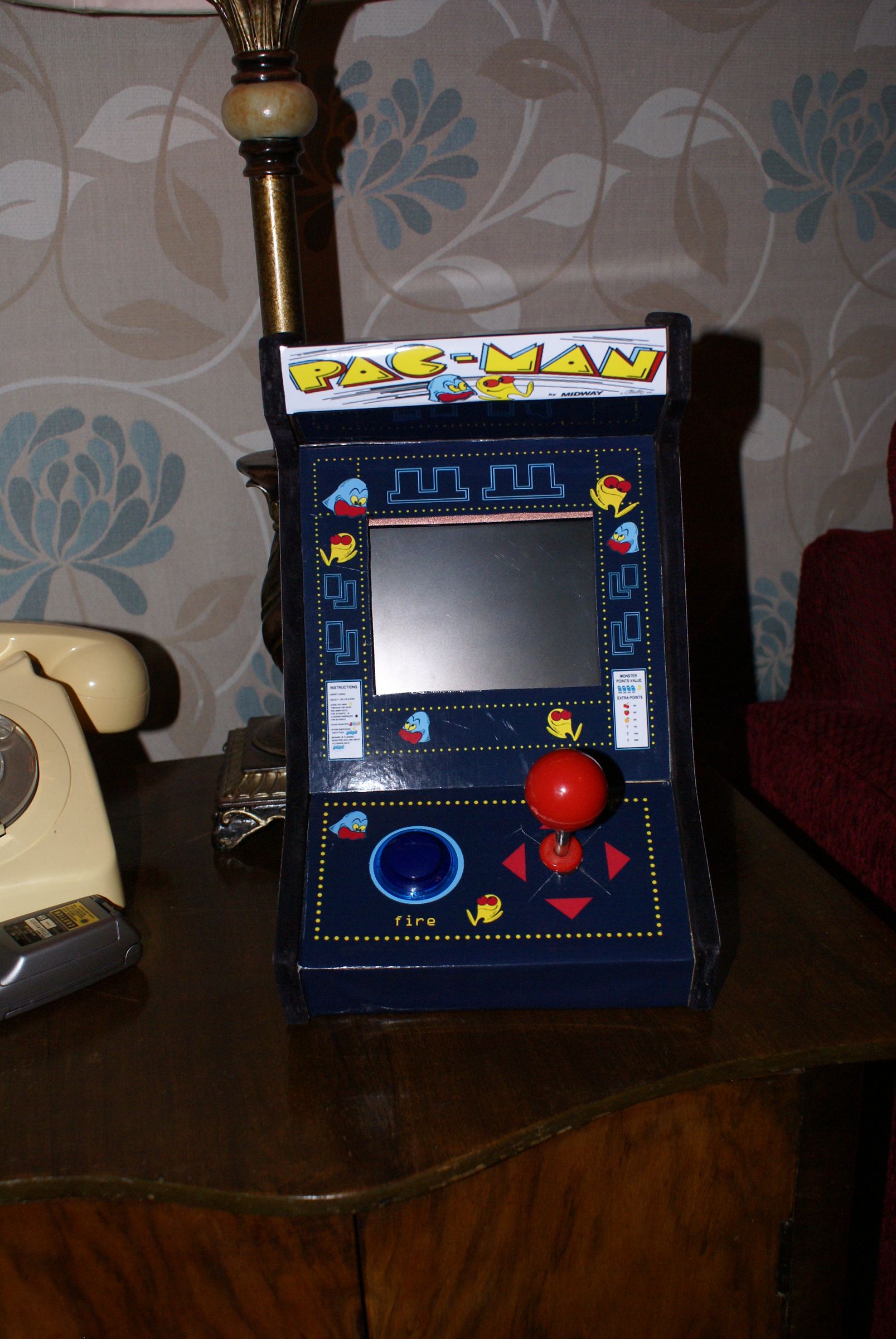 My Mini Bartop Arcade Machine (pacman) Instructables