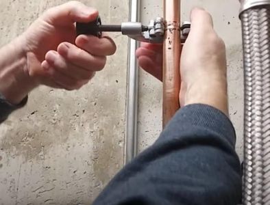 Cut Pipe and Add Valve