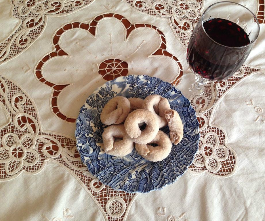 Biscotti With Red Wine