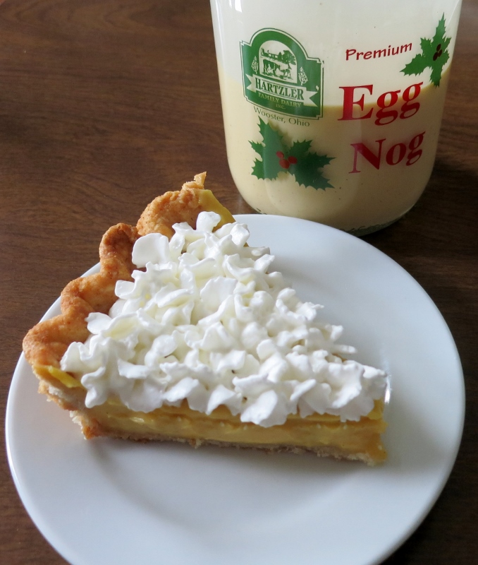 Eggnog Cream Pie