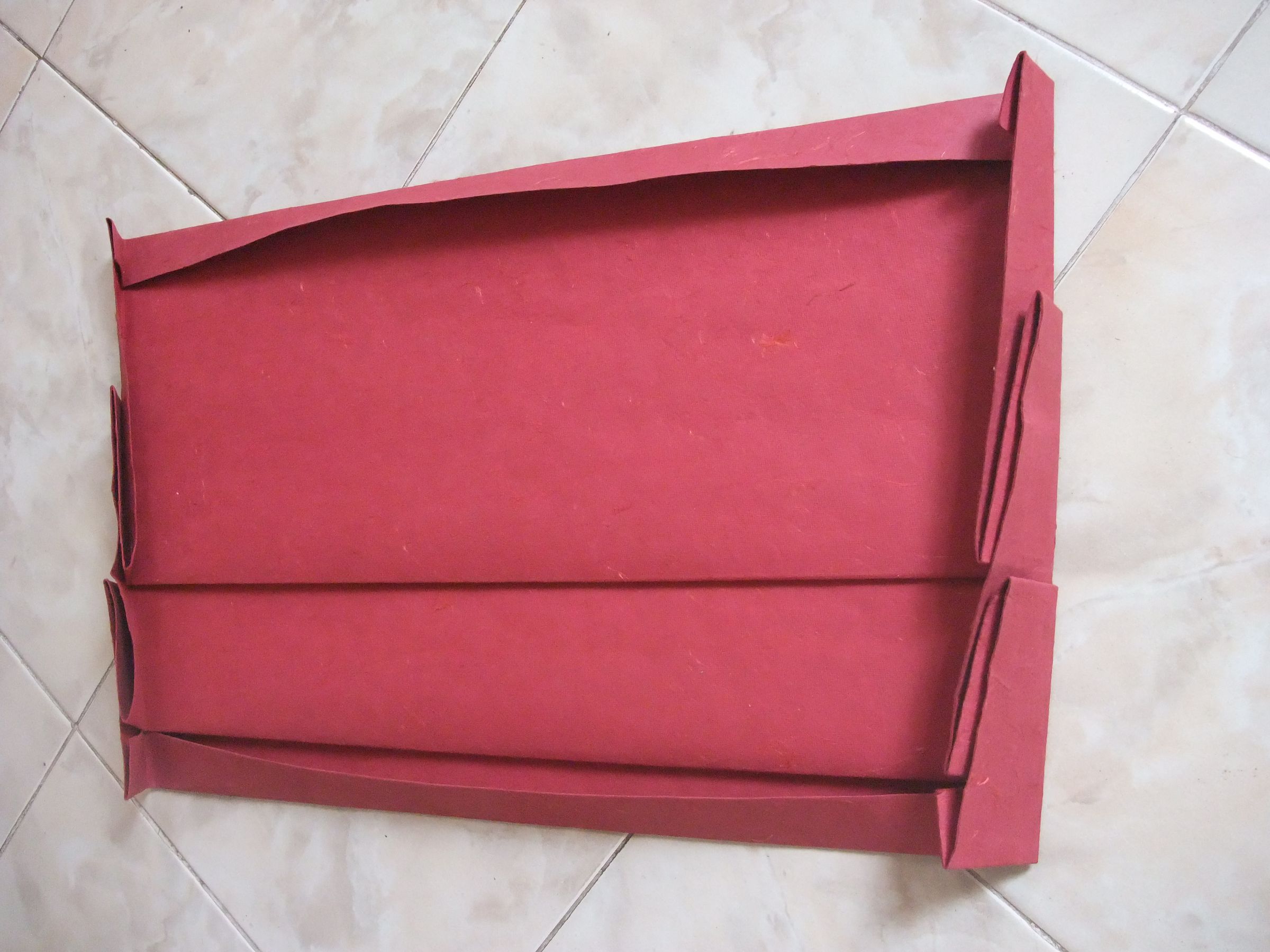 Origami Letter Holder 5 Steps Instructables