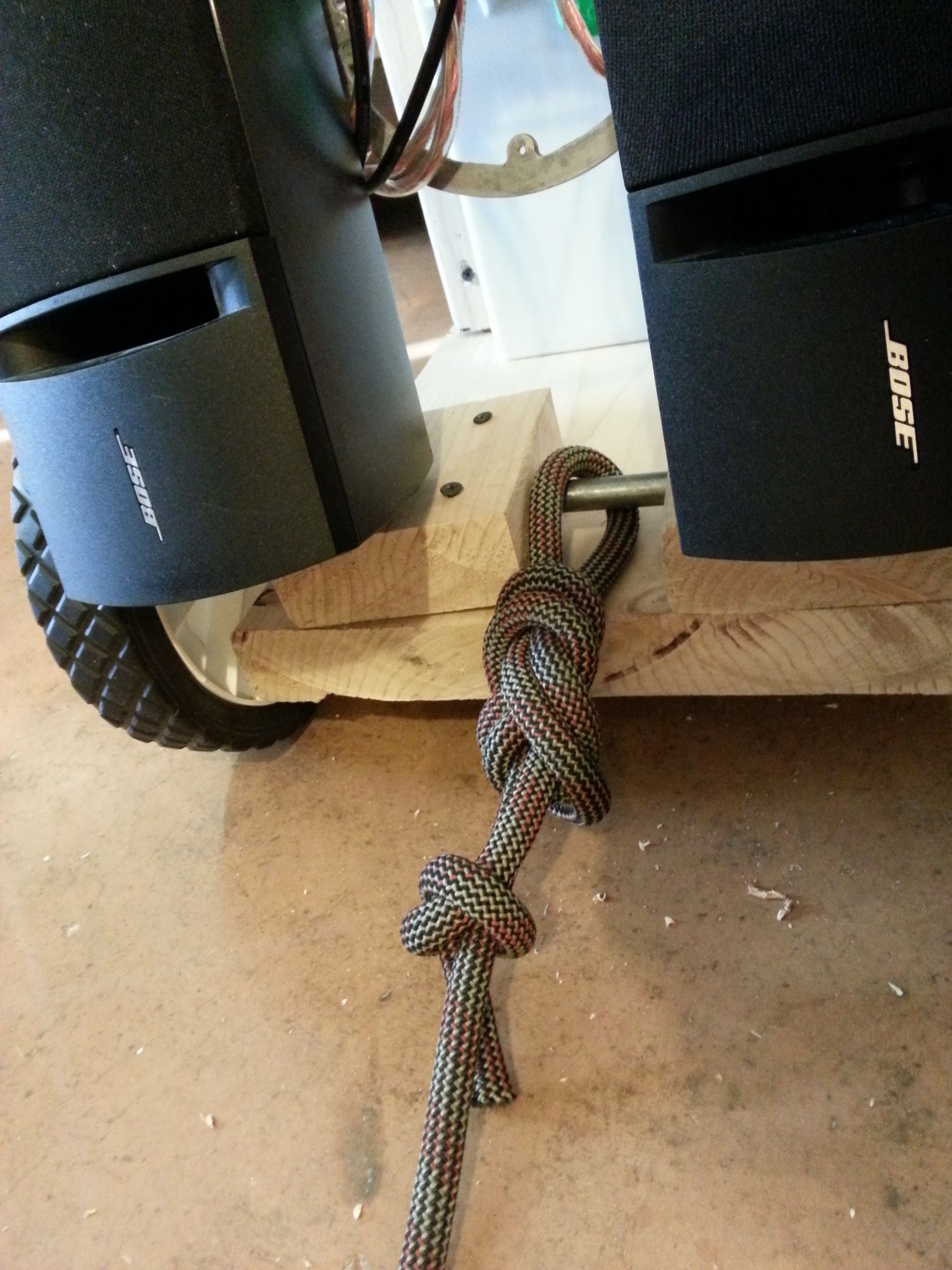 Portable Outdoor Projection Cart Instructables