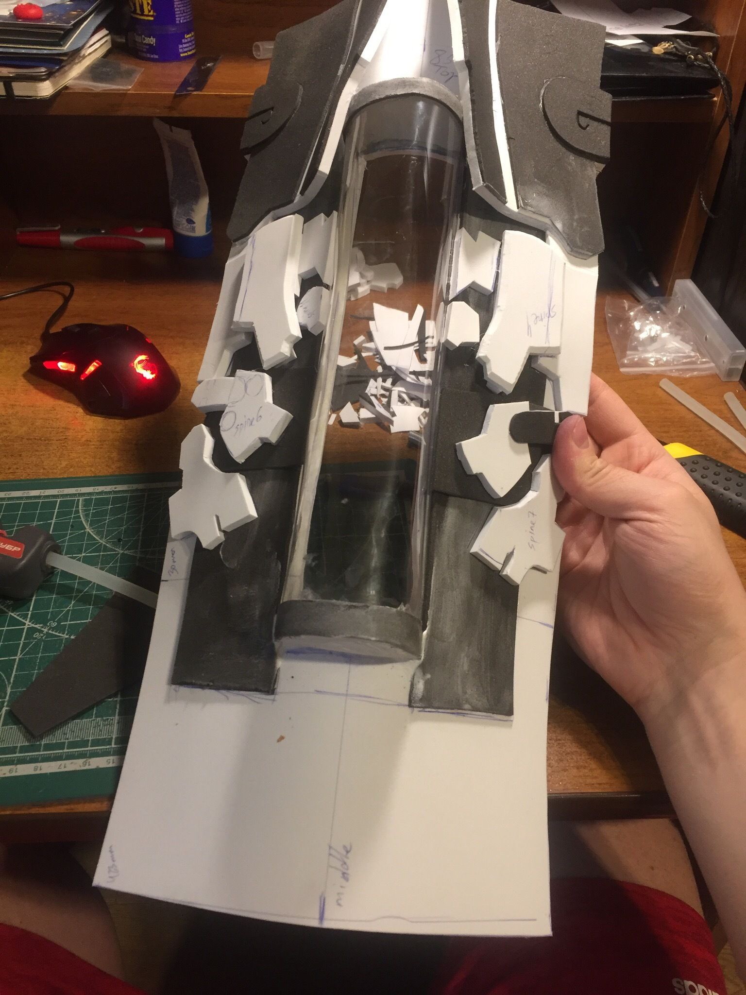 ​Manufacture of Back and Frontal Armor