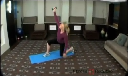 Turkish Get Up  Dumbbells Exercise