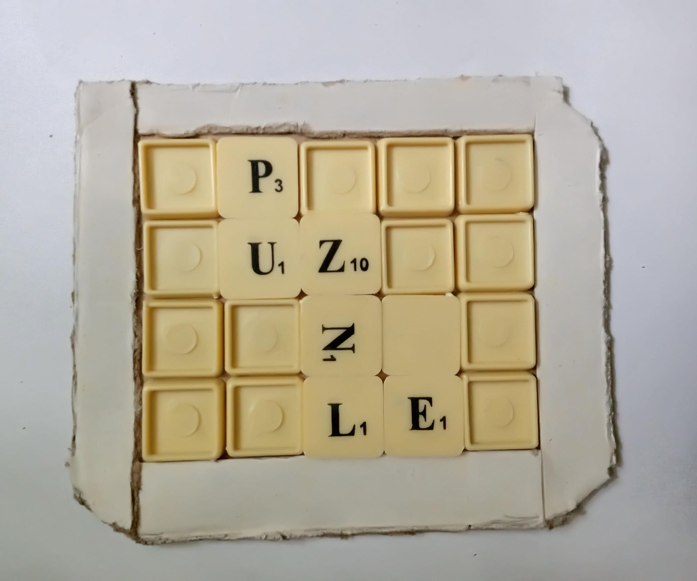 Super Scrabble PUZZLE