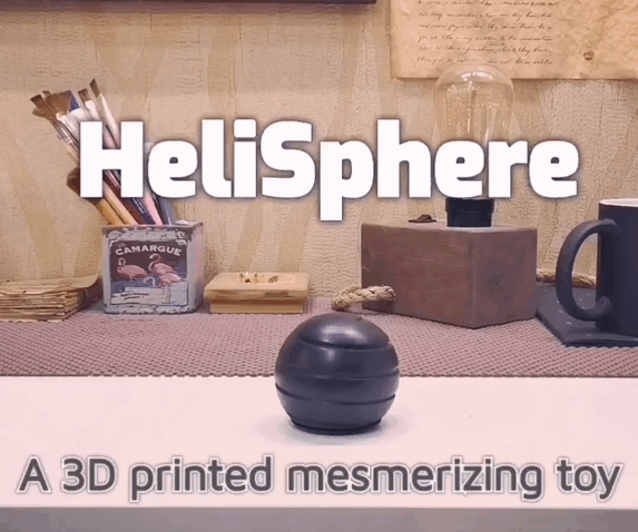 HeliSphere - a Mesmerizing Desktop Toy