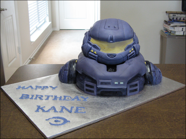 How to Make a Halo Cake