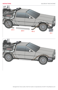 DeLorean BTTF Inspired Papercraft
