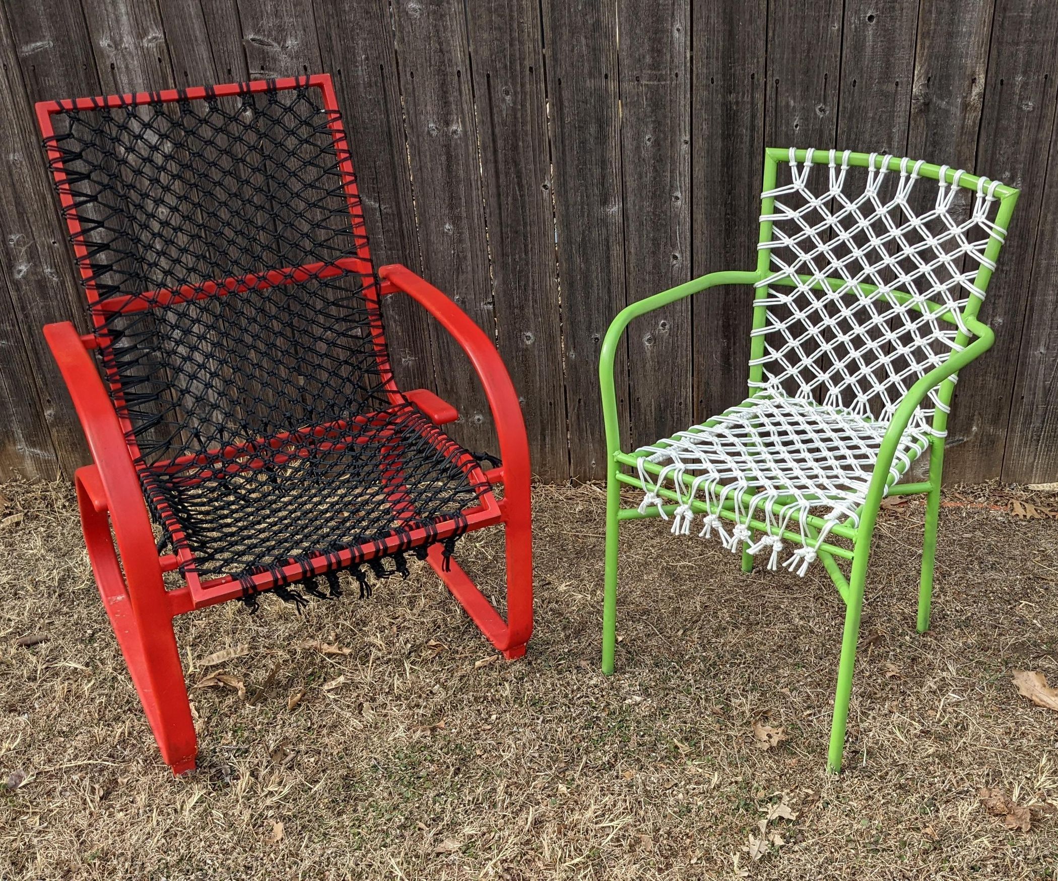 Upcycled Macrame Chair : 12 Steps (with Pictures) - Instructables