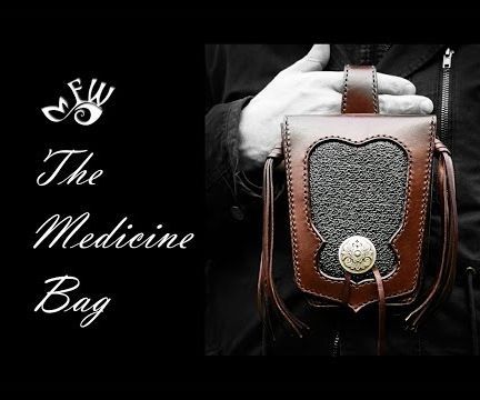 HOW TO MAKE a DESIGNER LEATHER HIP BAG V2