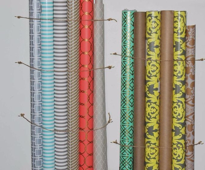 How to Organize and Store Wrapping Paper
