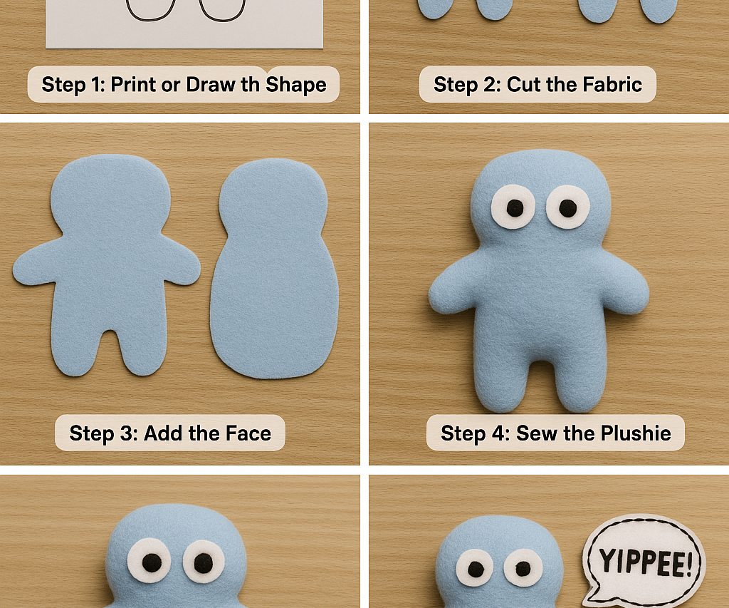 🧵 DIY Autism Creature Plushie: “Make Your Own TBH Buddy”