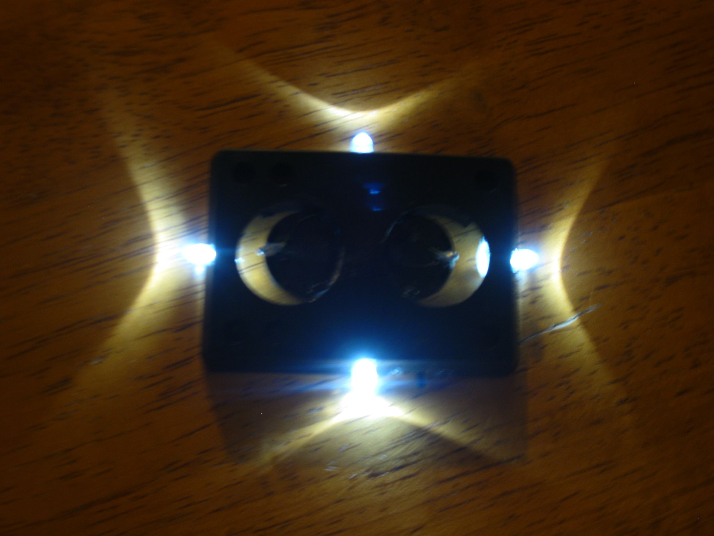 LED Skate board riser