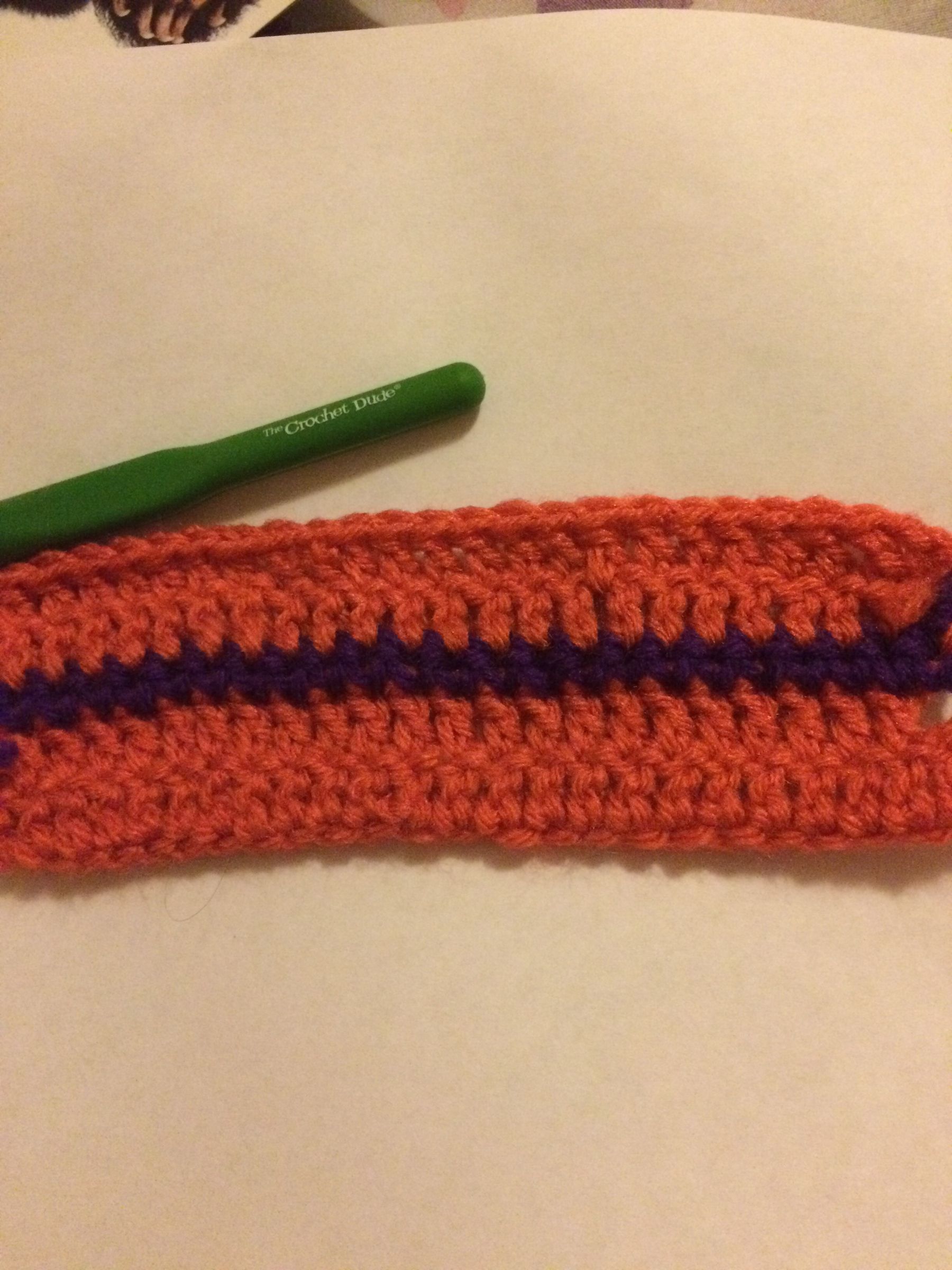 Simple Crochet Bracelet 