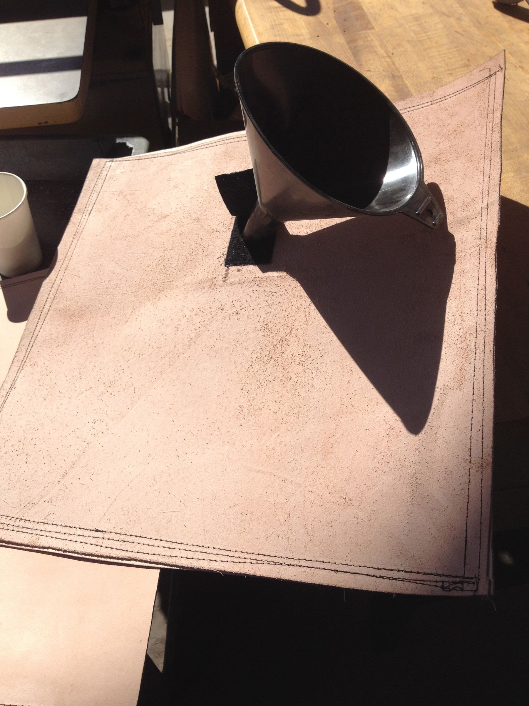 Leather Metal Forming Bag 5 Steps Instructables