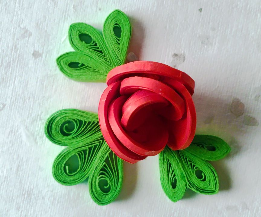 DIY Paper Rose | How to Make an Easy Paper Rose | Valentine's Day Crafts 