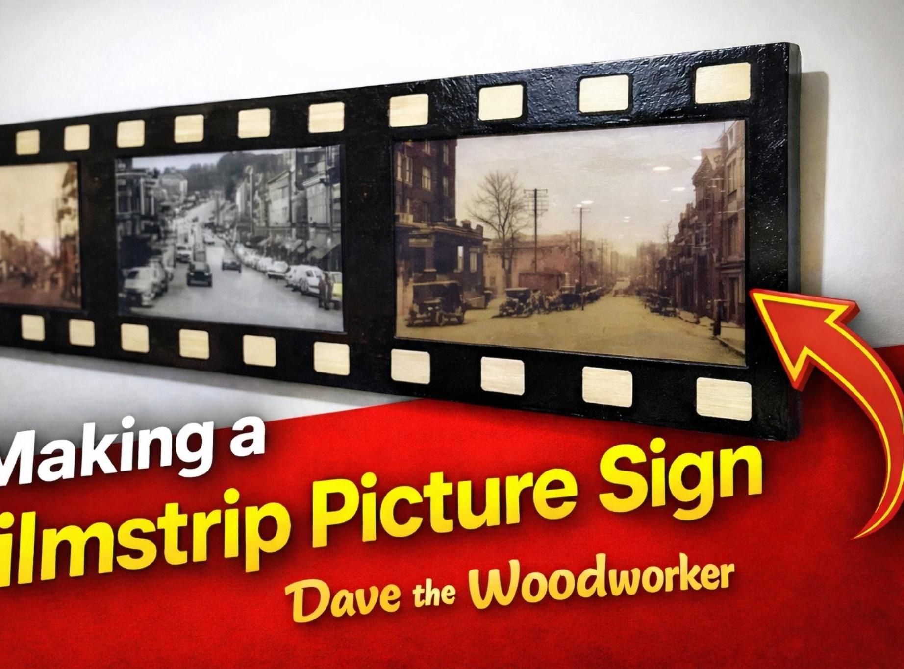 Film Strip Picture Sign