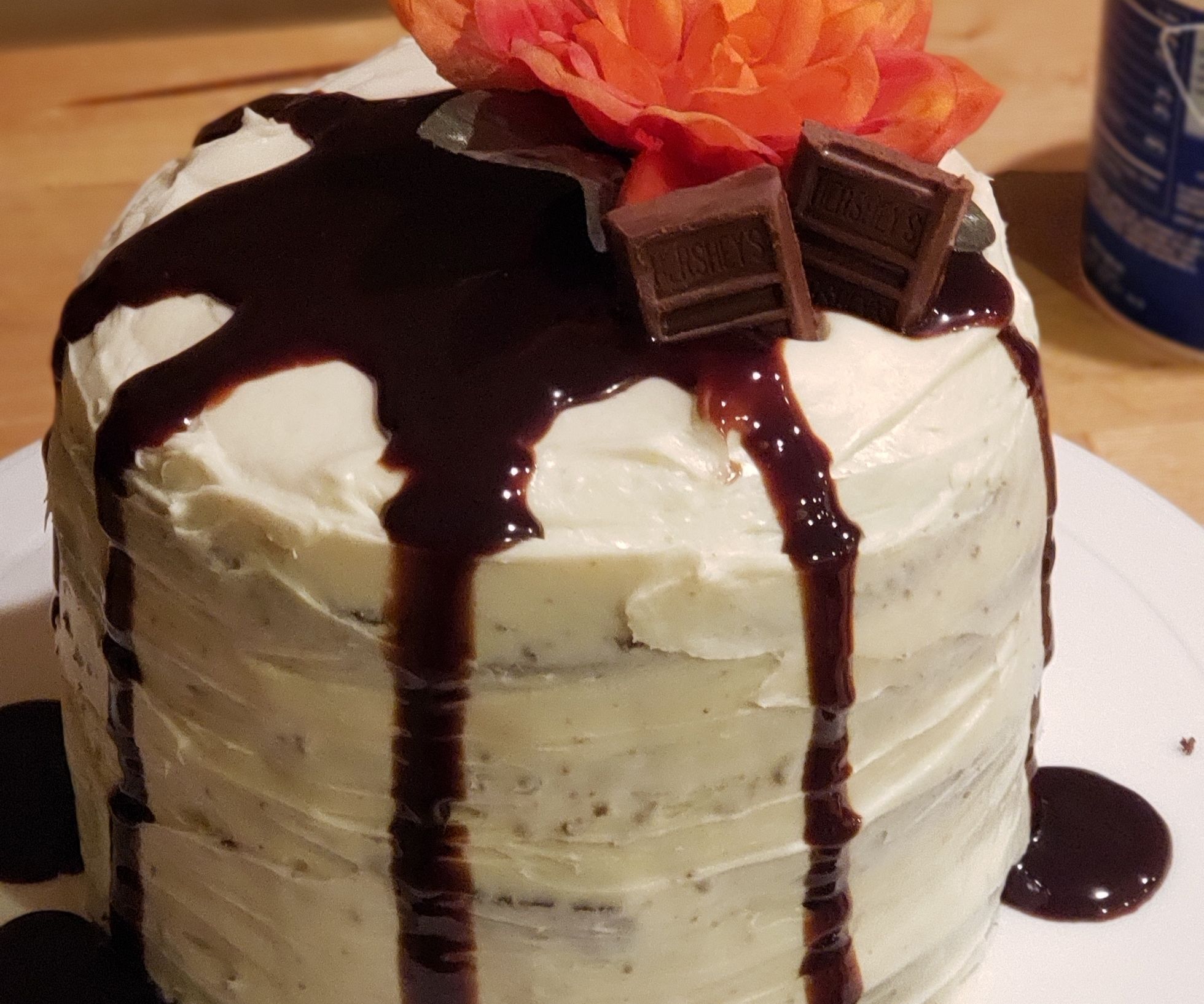 Double Chocolate Deluxe Cake