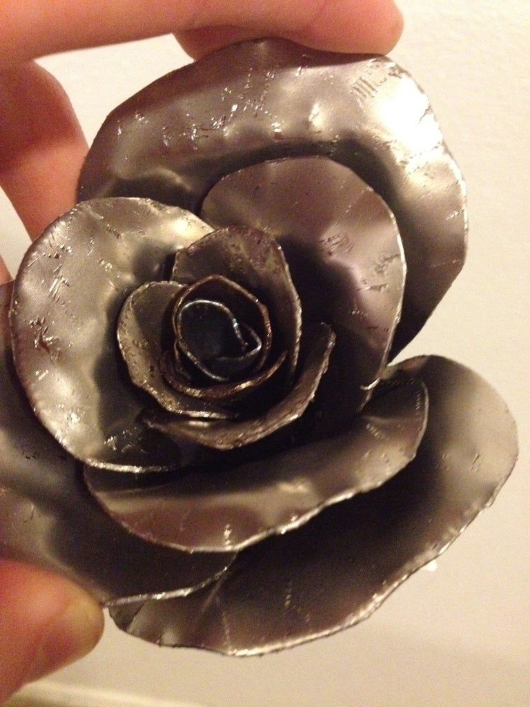 Steel Sheet Metal Flower Instructables