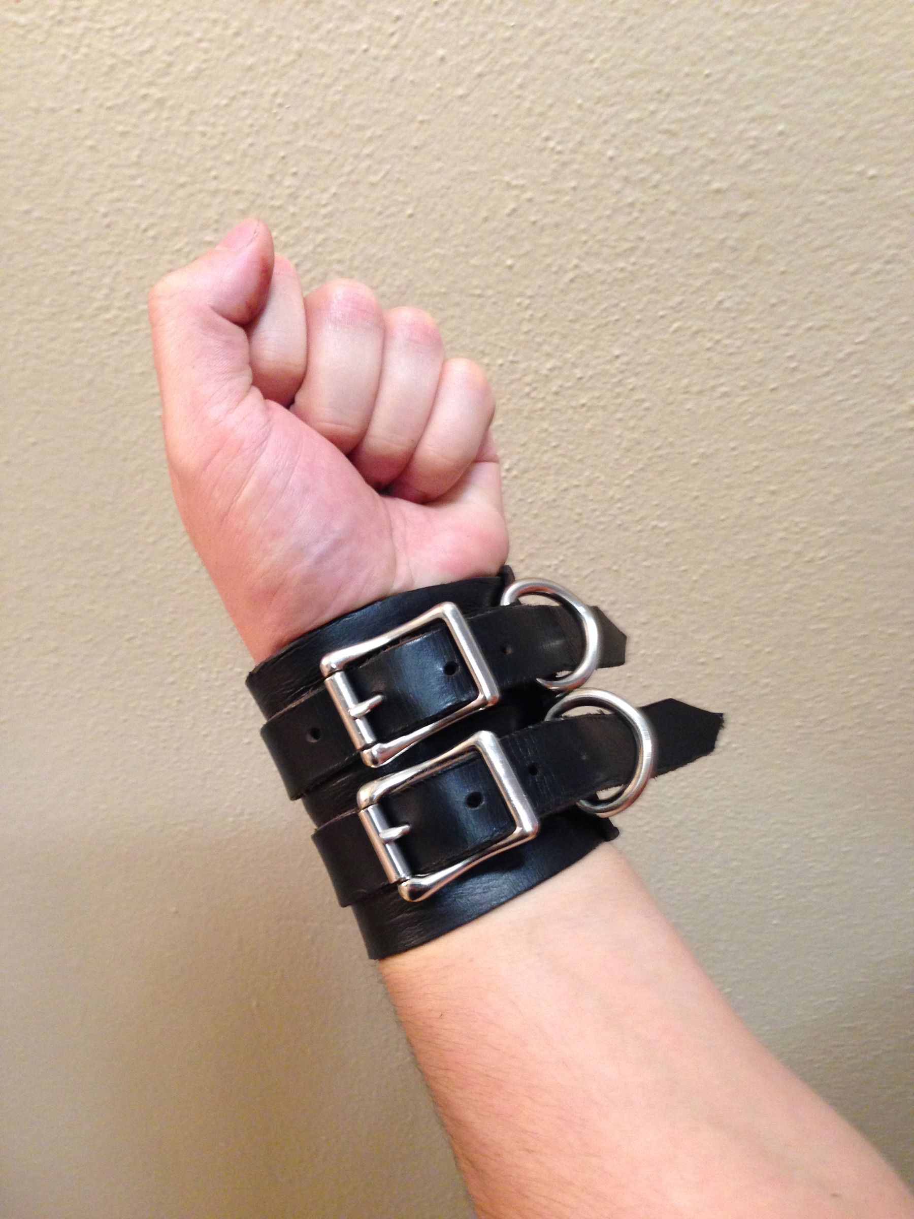 Leather Wrist Wraps/cuffs 4 Steps (with Pictures) Instructables