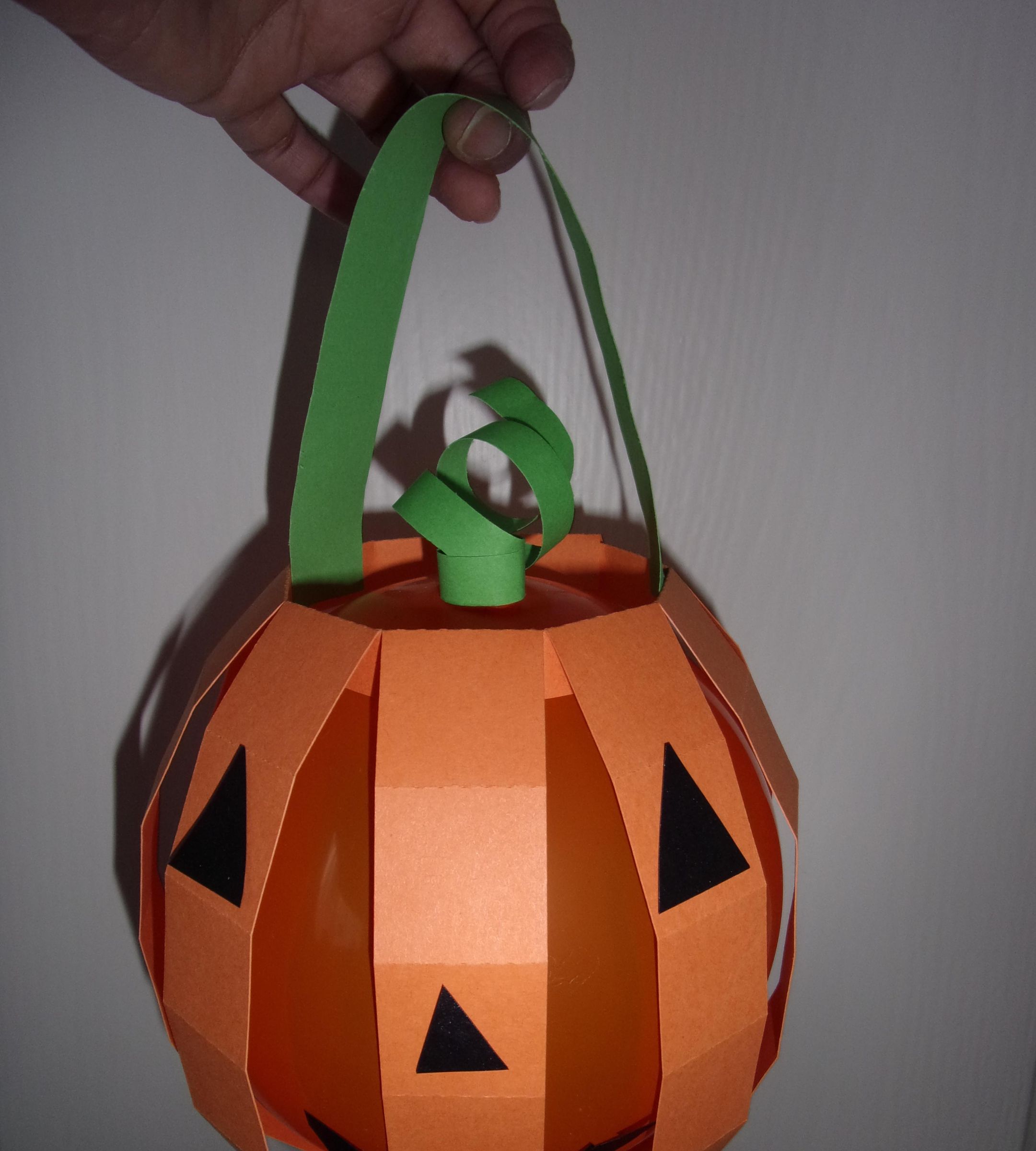 Paper Pumpkin Halloween Lantern