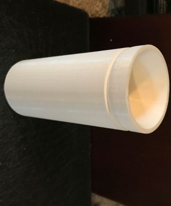 Simple 3-D Printed Rain Collector