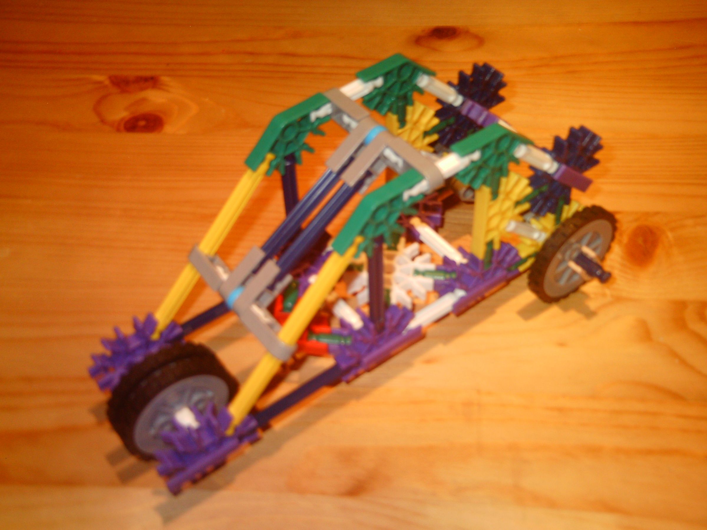 Futuristic K'nex Car