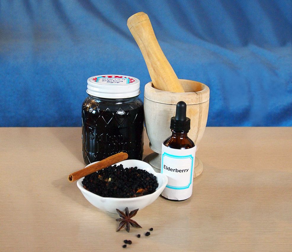 DIY Elderberry Syrup - Home Remedy for Flu & Immune Booster